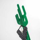 Perchero de diseño moderno verde cactus, hecho en Italia Viadurini