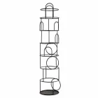 Perchero de pie de diseño en acero coloreado Made in Italy - Vituzzo Viadurini