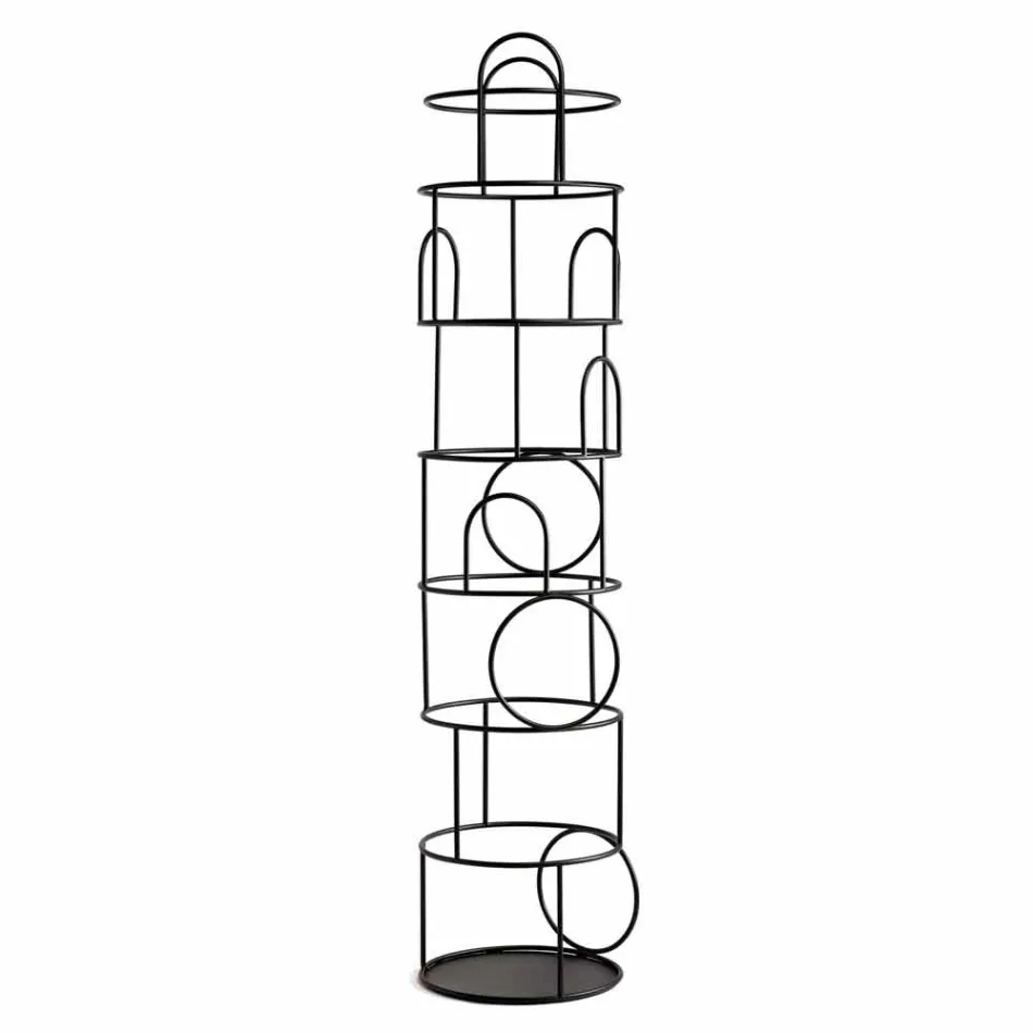 Perchero de pie de diseño en acero coloreado Made in Italy - Vituzzo Viadurini