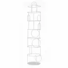 Perchero de pie de diseño en acero coloreado Made in Italy - Vituzzo Viadurini