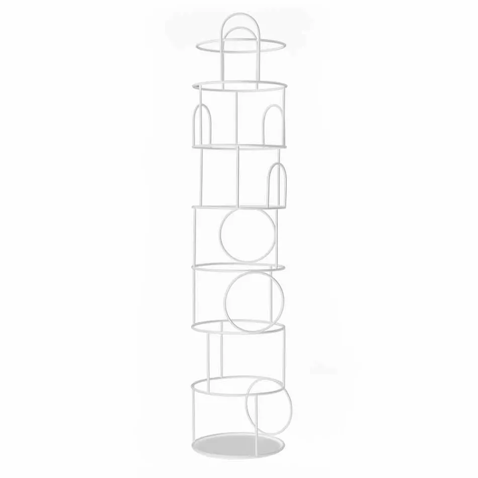 Perchero de pie de diseño en acero coloreado Made in Italy - Vituzzo Viadurini