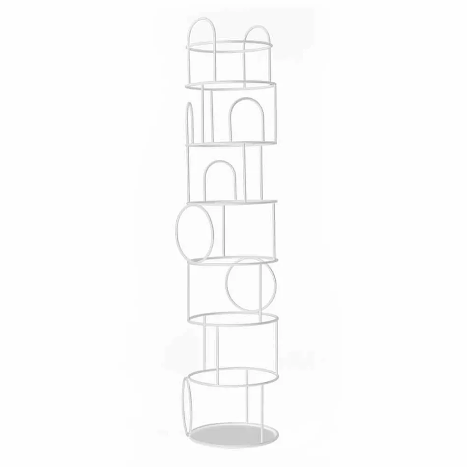 Perchero de pie de diseño en acero coloreado Made in Italy - Vituzzo Viadurini