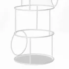 Perchero de pie de diseño en acero coloreado Made in Italy - Vituzzo Viadurini