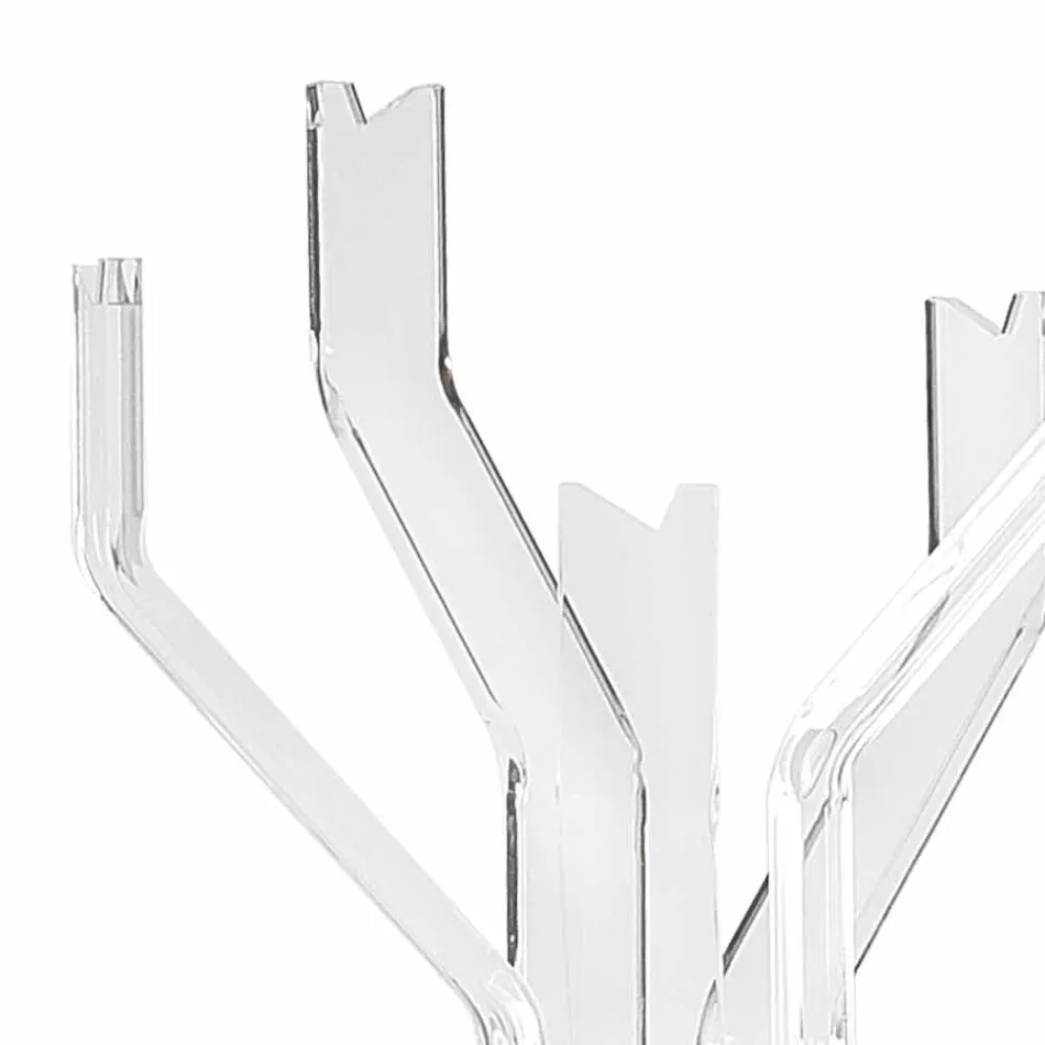 Perchero de pie con 5 ganchos Andrea, diseño moderno. Viadurini