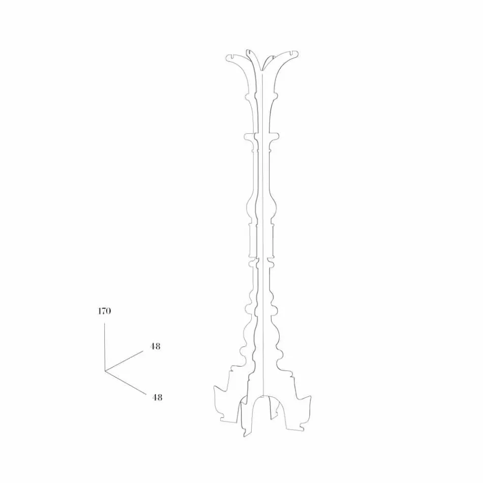 Diseño Escudo Barokko Mabele Viadurini