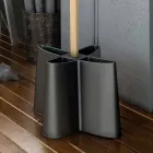 Percha para sombrilla en haya natural y polipropileno Nurri Viadurini