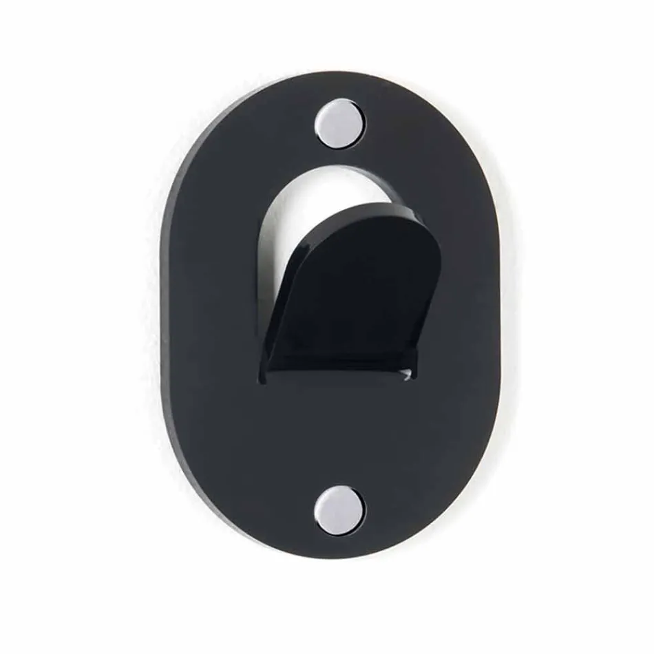 Colgador de pared en plexiglás de colores 5 piezas Clip Design - Freddie Viadurini