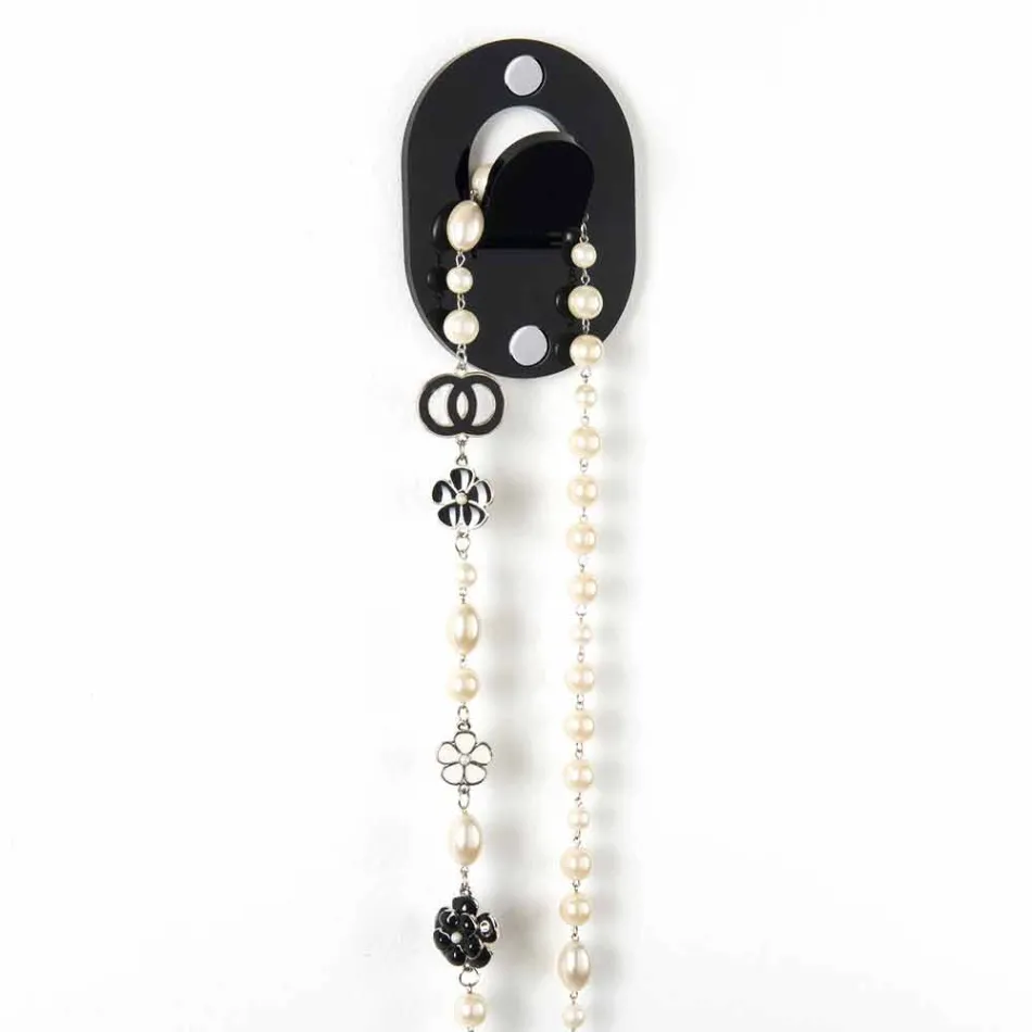 Colgador de pared en plexiglás de colores 5 piezas Clip Design - Freddie Viadurini