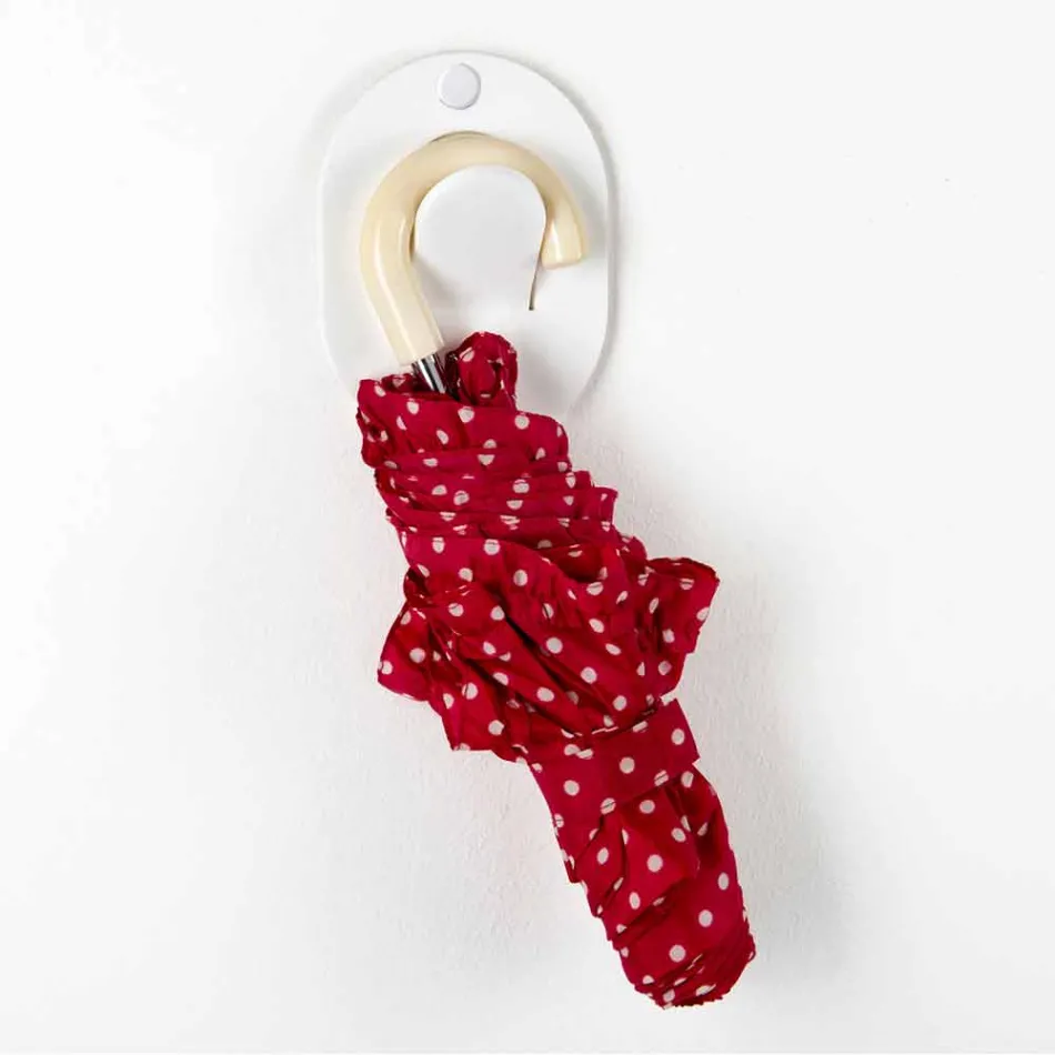 Colgador de pared en plexiglás de colores 5 piezas Clip Design - Freddie Viadurini