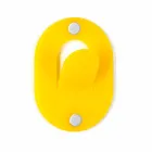 Colgador de pared en plexiglás de colores 5 piezas Clip Design - Freddie Viadurini