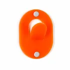 Colgador de pared en plexiglás de colores 5 piezas Clip Design - Freddie Viadurini