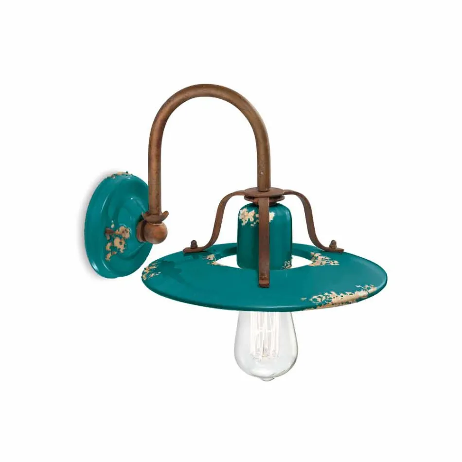 centro de atención país apliques en metal y cerámica Gladys Ferroluce Viadurini