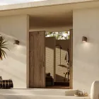 Aplique de exterior en metal marrón envejecido - Saint Tropez by Il Fanale Viadurini