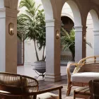 Lámpara de Pared Artesanal en Vidrio y Latón 1 o 2 Luces - Bound by Il Fanale Viadurini