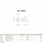 Luz fuera de la primera luz Bugatti Aldo Bernardi Viadurini