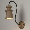 Lámpara de pared de exterior hecha a mano de mayólica Made in Italy - Toscot Battersea
