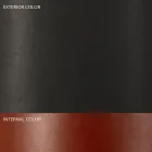 Lámpara de pared para exterior de mayólica toscana hecha a mano en Italia - Toscot Bistrò Viadurini