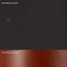 Lámpara de pared para exterior de mayólica toscana hecha a mano en Italia - Toscot Bistrò Viadurini