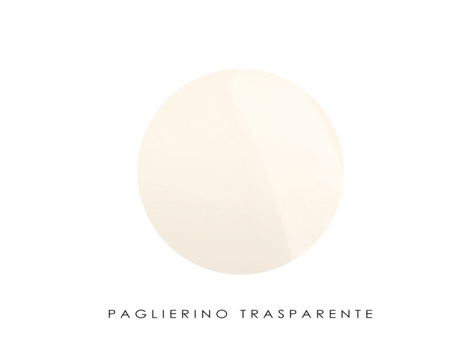Aplique artesanal de vidrio veneciano soplado 16 cm - Bambú Viadurini