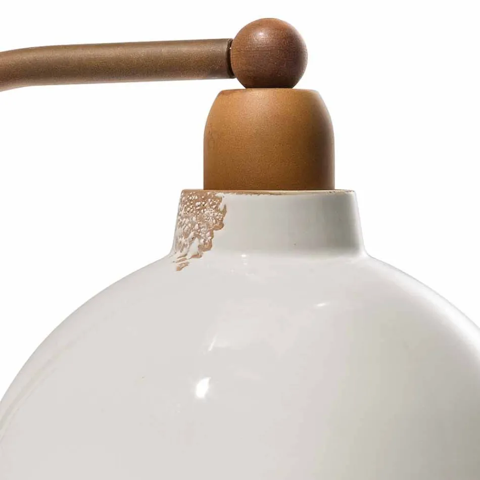 Pared pared de cerámica y metal estilo industrial Skyler Viadurini