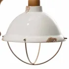 Pared pared de cerámica y metal estilo industrial Skyler Viadurini