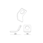 Lámpara de pared en mayólica toscana esmaltada Made in Italy - Toscot Vivaldi Viadurini