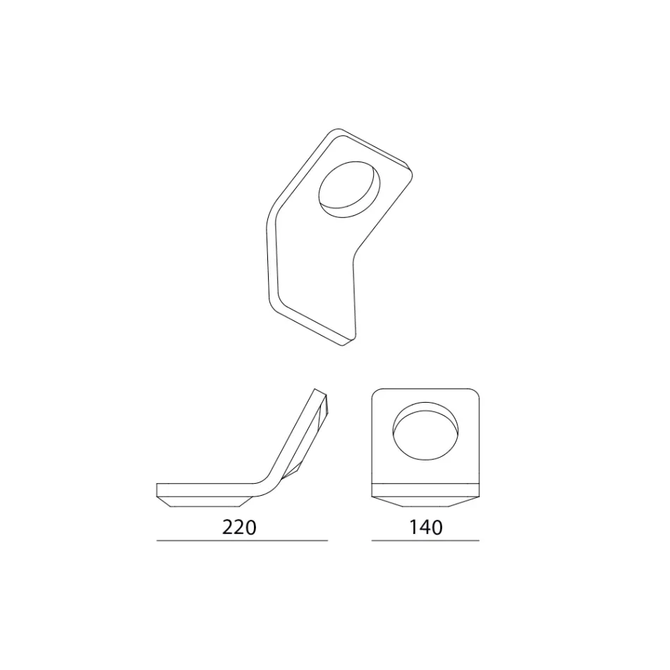 Lámpara de pared en mayólica toscana esmaltada Made in Italy - Toscot Vivaldi Viadurini