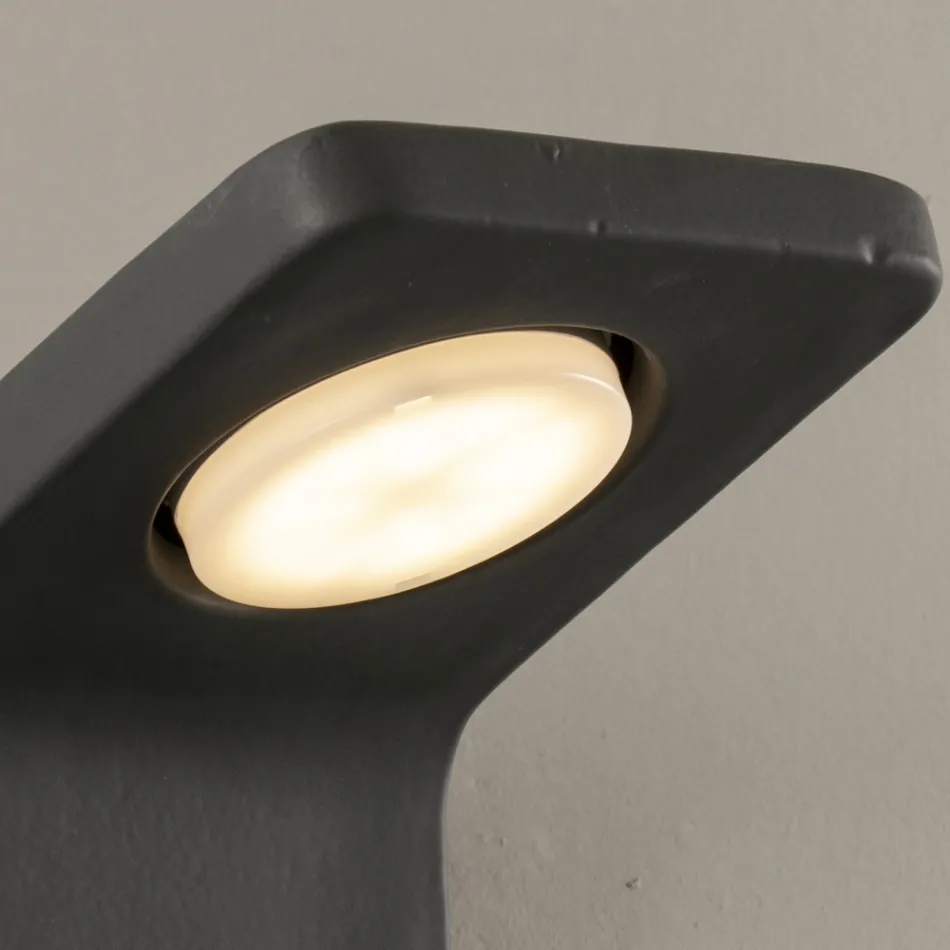 Lámpara de pared en mayólica toscana esmaltada Made in Italy - Toscot Vivaldi Viadurini