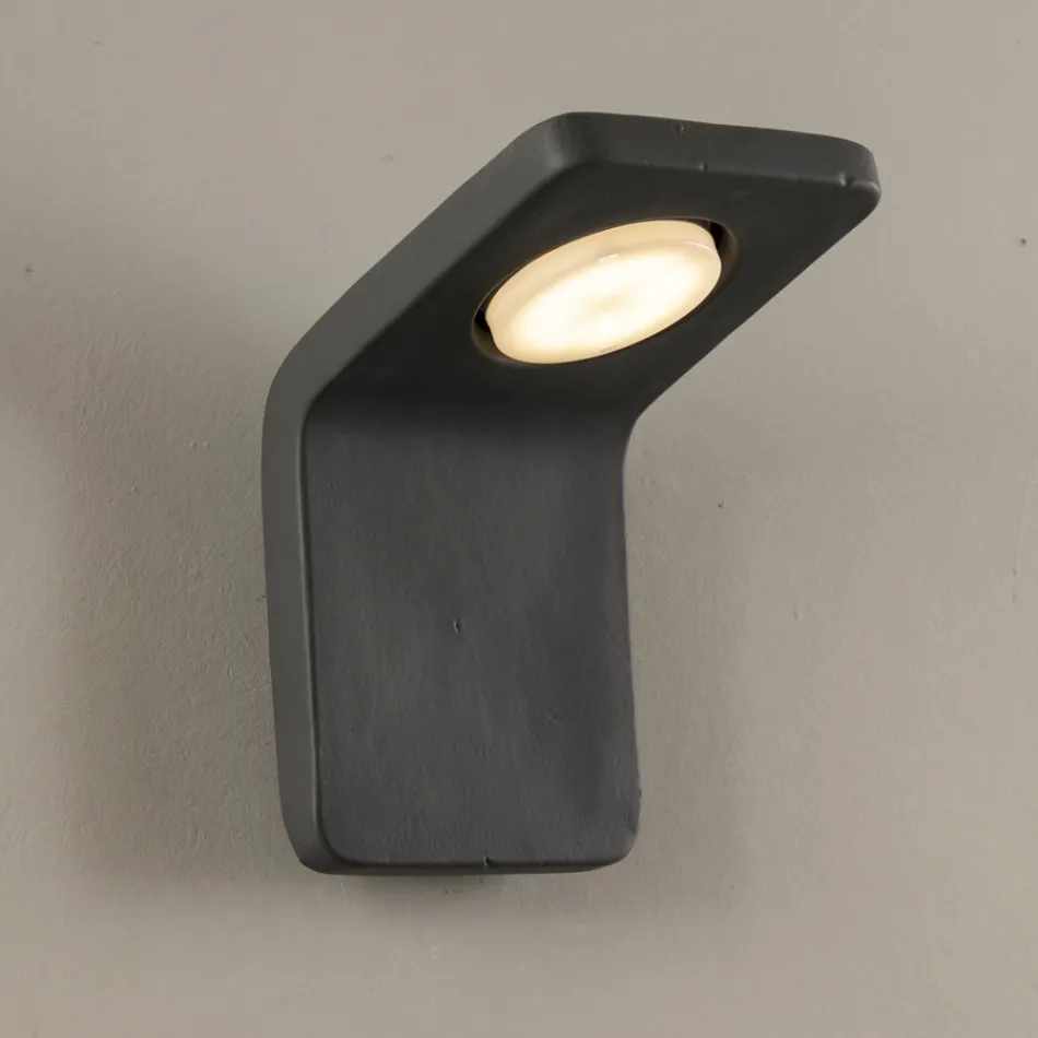 Lámpara de pared en mayólica toscana esmaltada Made in Italy - Toscot Vivaldi Viadurini