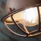 diseño de la aplicación y tres focos de cerámica y metal Lacey Viadurini