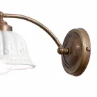 Wall diseño art nouveau cerámica Anita Il Fanale Viadurini