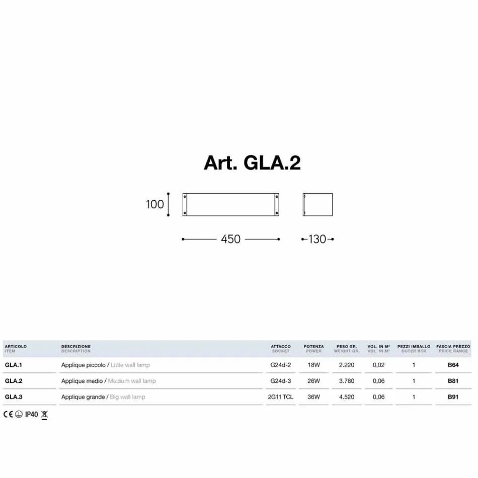 Gres pared de cerámica blanca Glamour Aldo Bernardi Viadurini
