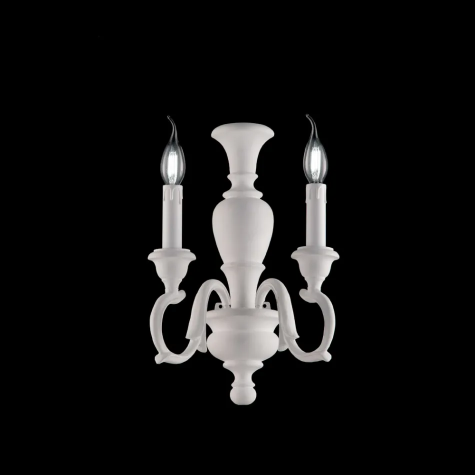 Apliques de madera para decoración de interiores, fabricados en Italia - Florencia Viadurini