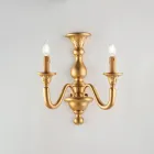 Apliques de madera para decoración de interiores, fabricados en Italia - Siena Viadurini