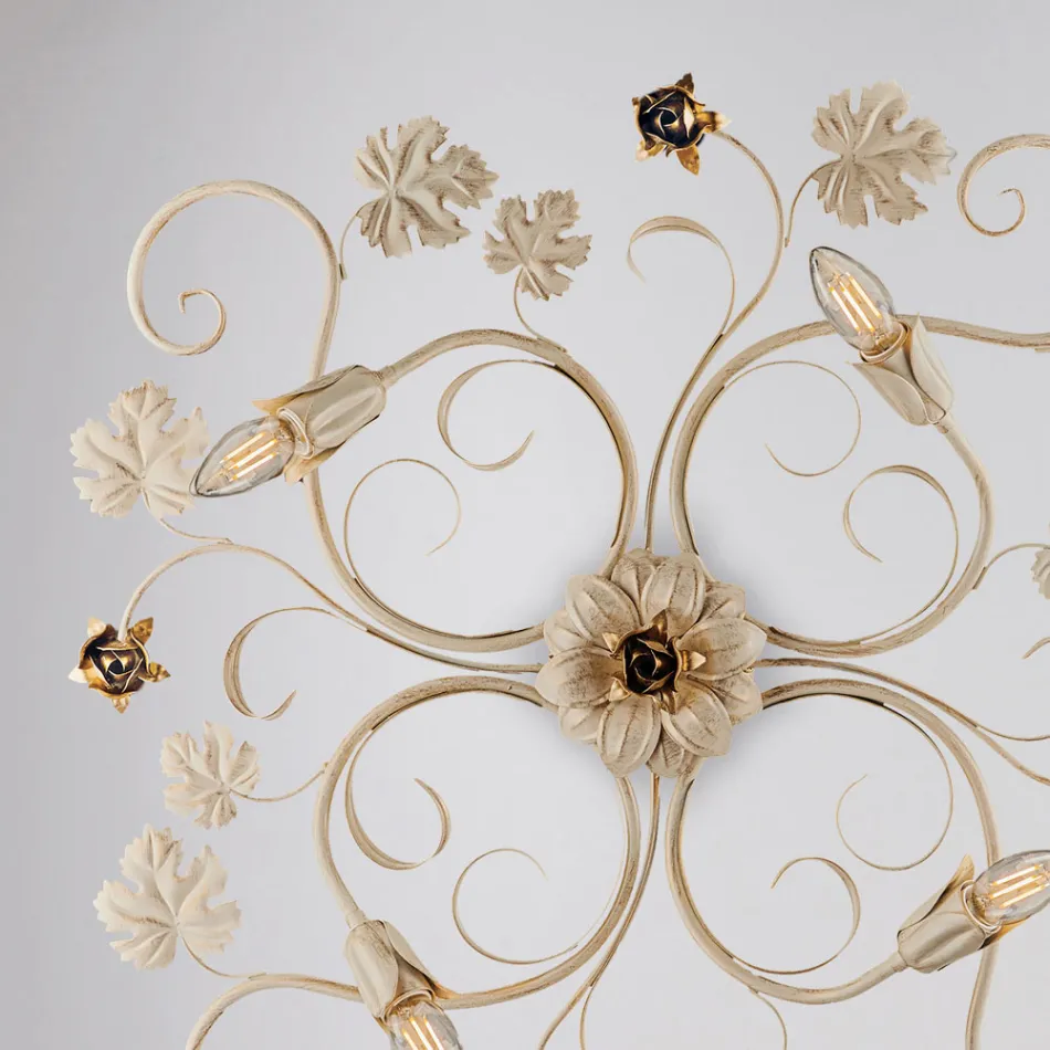 Aplique LED de metal cromado para una iluminación elegante y funcional – Fiore Viadurini