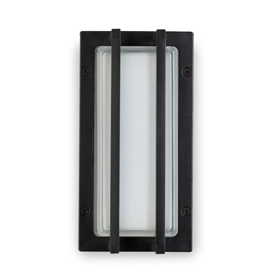 Lámpara de pared vintage de latón, casquillo E27 y luz ambiental, fabricada en Italia - Cristal Viadurini