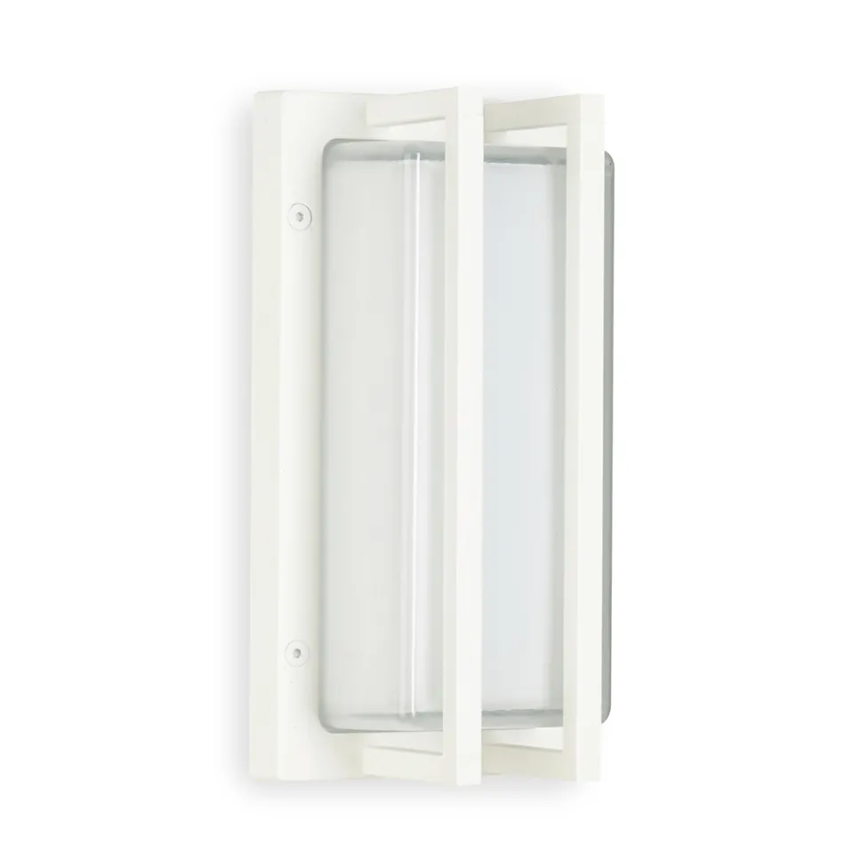 Lámpara de pared vintage de latón, casquillo E27 y luz ambiental, fabricada en Italia - Cristal Viadurini