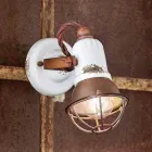 Cerámica de pared ajustable y centro de atención de metal Kendra Ferroluce Viadurini