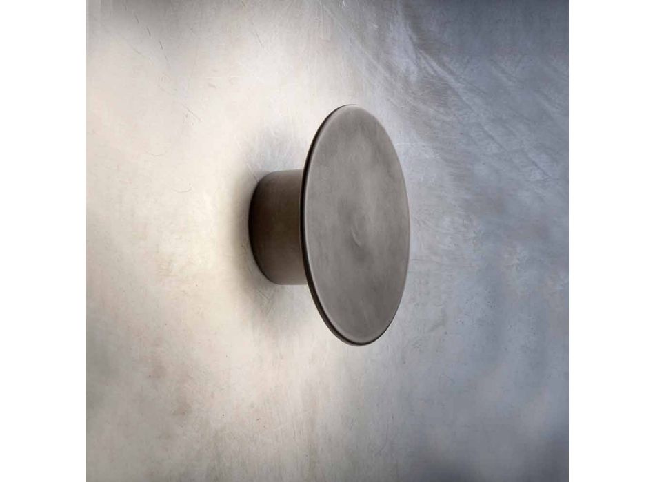 Aplique de pared para exterior moderno en cobre Made in Italy - Pasdedeux Aldo Bernardi Viadurini