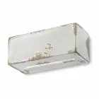 Pared de cerámica hecha a mano retro Ferroluce Viadurini