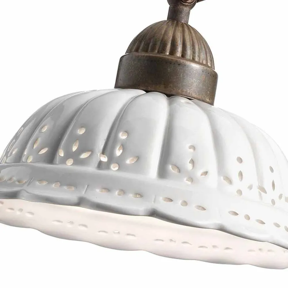 Wall art nouveau en Bassano Anita cerámica Il Fanale Viadurini