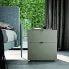 Muebles de dormitorio con 4 elementos de estilo moderno Made in Italy - Eletta Viadurini