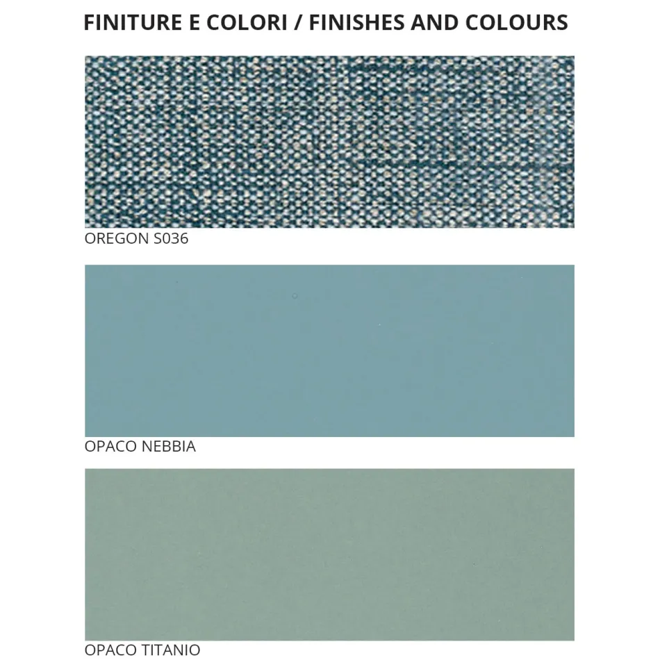 Muebles de dormitorio con 4 elementos de estilo moderno Made in Italy - Eletta Viadurini