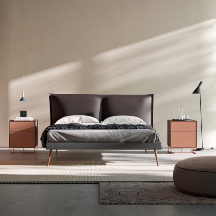 Muebles de dormitorio de 5 elementos Made in Italy Luxury - Zakynthos Viadurini