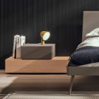 Muebles de dormitorio de estilo moderno de 5 elementos hechos en Italia - Diamante Viadurini