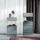 Muebles de dormitorio con 7 elementos de estilo moderno Made in Italy - Polinesia Viadurini