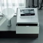 Muebles de dormitorio con 7 elementos de estilo moderno Made in Italy - Polinesia Viadurini