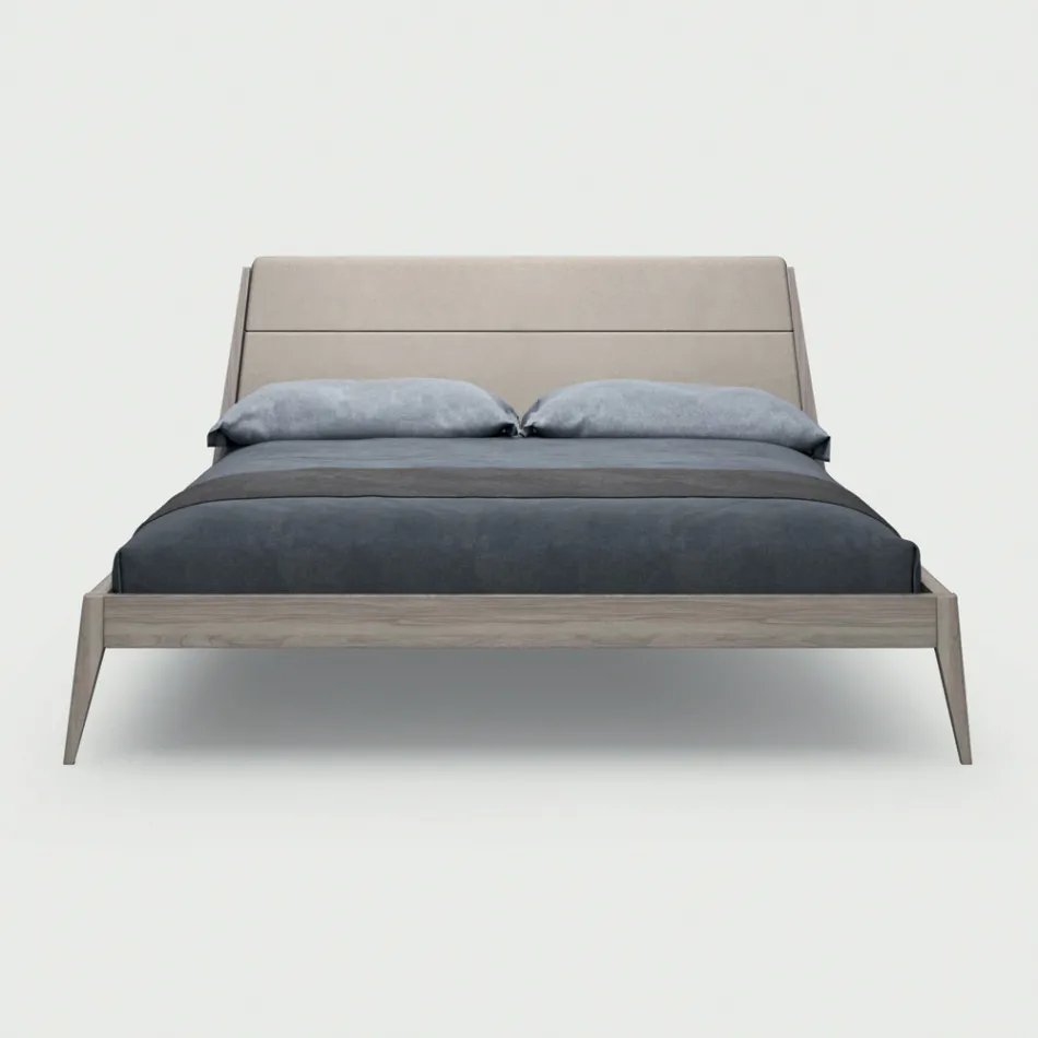 Muebles de dormitorio doble con 4 elementos Made in Italy - Lucania Viadurini