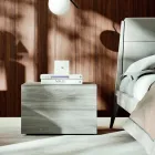 Muebles de dormitorio doble con 4 elementos Made in Italy - Lucania Viadurini