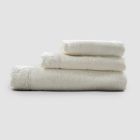 Toallas de rostro, toallas de invitados y toallas de baño Armonia de algodón y encaje - Frollo Viadurini